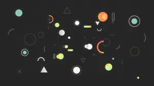 Captivating Minimalist Geometric Design Wallpaper