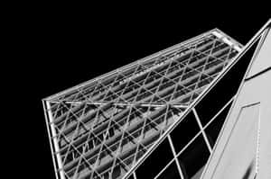 Captivating Monochrome Architecture Wallpaper