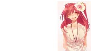 Captivating Morgiana From Magi Illustration Wallpaper