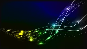 Captivating Neon Signs In Urban Landscape Wallpaper