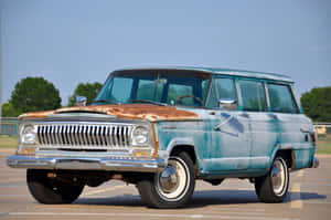 Captivating Off-road Adventure With The Jeep Wagoneer Wallpaper