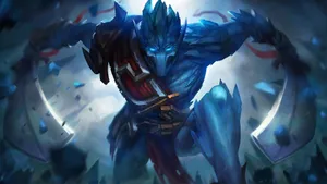 Captivating Online Gaming Action Wallpaper