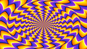 Captivating Optical Illusion Artwork Wallpaper