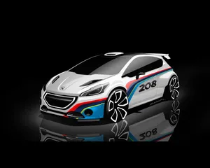 Captivating Peugeot 208 In Its Natural Habitat Wallpaper