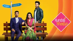 Captivating Poster Of Zee Tv's Kundali Bhagya Show Wallpaper