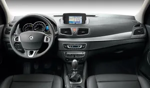 Captivating Renault Fluence In Motion Wallpaper