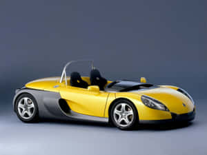 Captivating Renault Sport Spider In Action Wallpaper