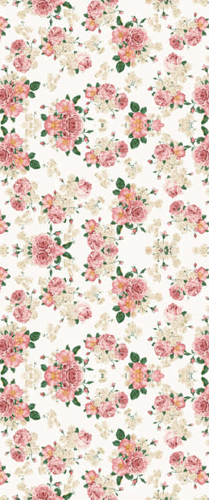 Captivating Rose Pattern Design Wallpaper