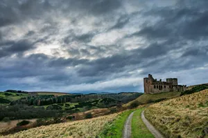 Captivating Rural Sunrise Wallpaper