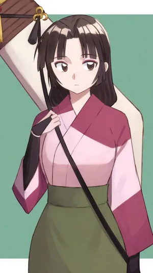 Captivating Sango In Action Wallpaper