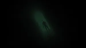 Captivating Shadows In A Mysterious Dark Corner Wallpaper