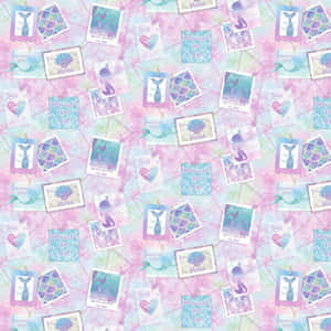 Captivating Shimmer: Mermaid Glitter Magic Wallpaper