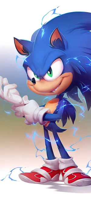 Captivating Sonic Fan Art Wallpaper