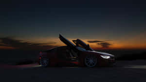 Captivating Sunset Drive Wallpaper