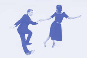 Captivating Swing Dance Performance Wallpaper