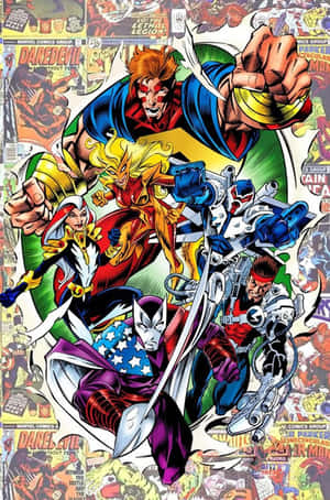 Captivating Thunderbolts In The Night Sky Wallpaper