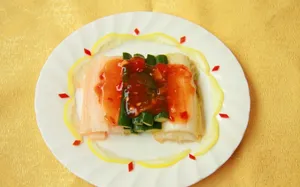 Captivating Traditional Korean Kimchi With Tofu Wallpaper