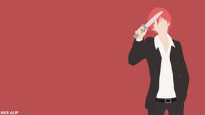 Captivating Vector Art Of Karma Akabane Wallpaper