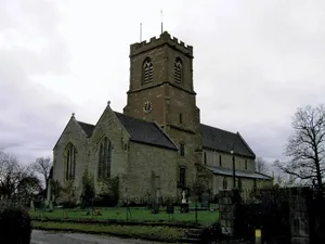 Captivating View Of Hereford Cathedral In Hereford, United Kingdom Wallpaper