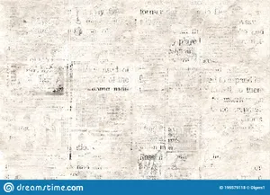 Captivating Vintage Newspaper Background Wallpaper