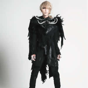 Captivating Visual Kei Band Performance Wallpaper