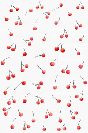 Captivating Watercolor Cherry Art Wallpaper