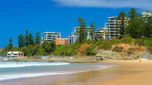 Captivating Wollongong Skyline At Dusk Wallpaper