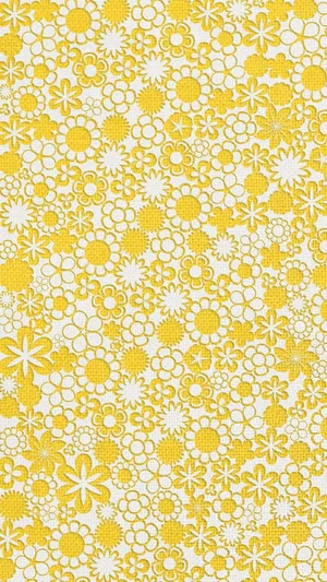 Captivating Yellow Pattern Wallpaper Wallpaper