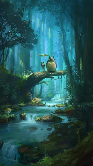 Capture The Magic Of Studio Ghibli With This Iphone Case. Wallpaper