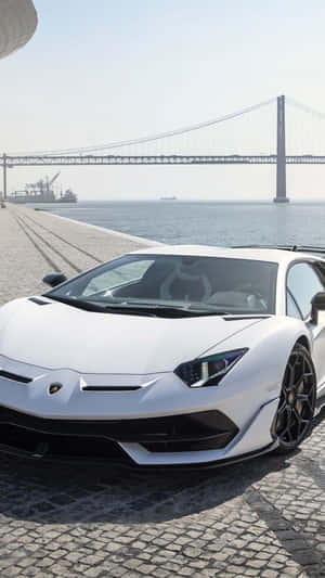 Capture The Moment With The Lamborghini Venevo Phone Wallpaper