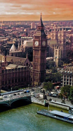 Capture The View Of London In An Iphone Wallpaper