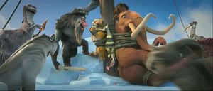 Captured Manfred From Ice Age Continental Drift Wallpaper