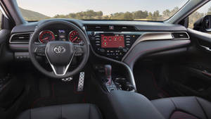 Car Interior Toyota 4k Wallpaper