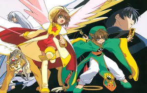 Cardcaptor Sakura Characters Adventure Wallpaper