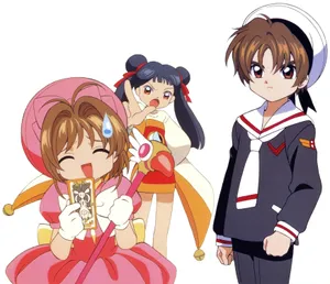 Cardcaptor Sakuraand Friends Wallpaper