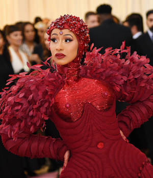 Cardi B 2019 Met Gala Wallpaper