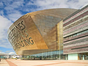 Cardiff Millennium Center Architecture Wallpaper