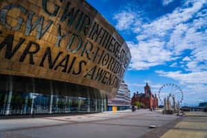 Cardiff Millennium Centreand Pierhead Building Wallpaper