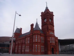 Cardiff Pierhead Building Exterior Wallpaper