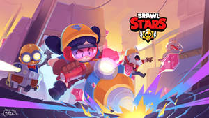 Carl Jack Dynamike Brawl Stars 4k Wallpaper