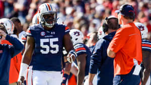 Carl Lawson In Stadium Wallpaper