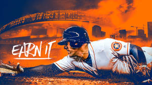 Carlos Correa Earn It Poster Wallpaper