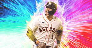 Carlos Correa Holographic Art Wallpaper