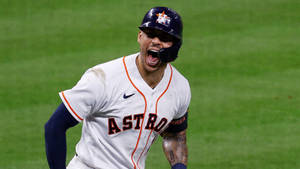 Carlos Correa Scream Wallpaper