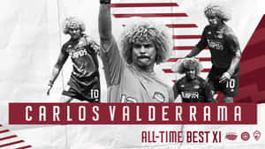 Carlos Valderrama All-time Best Xi Wallpaper