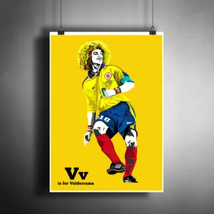 Carlos Valderrama In Yellow Card Wallpaper