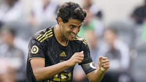 Carlos Vela In Los Angeles Fc Versus Colorado Rapids 2022 Wallpaper