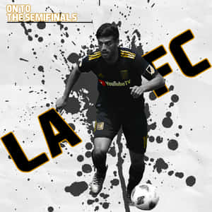 Carlos Vela Of Los Angeles Fc In Action During The Lamar Hunt Us Open Cup. Wallpaper