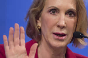 Carly Fiorina Close-up Photo Wallpaper