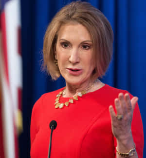 Carly Fiorina - Inspirational Business Leader Wallpaper